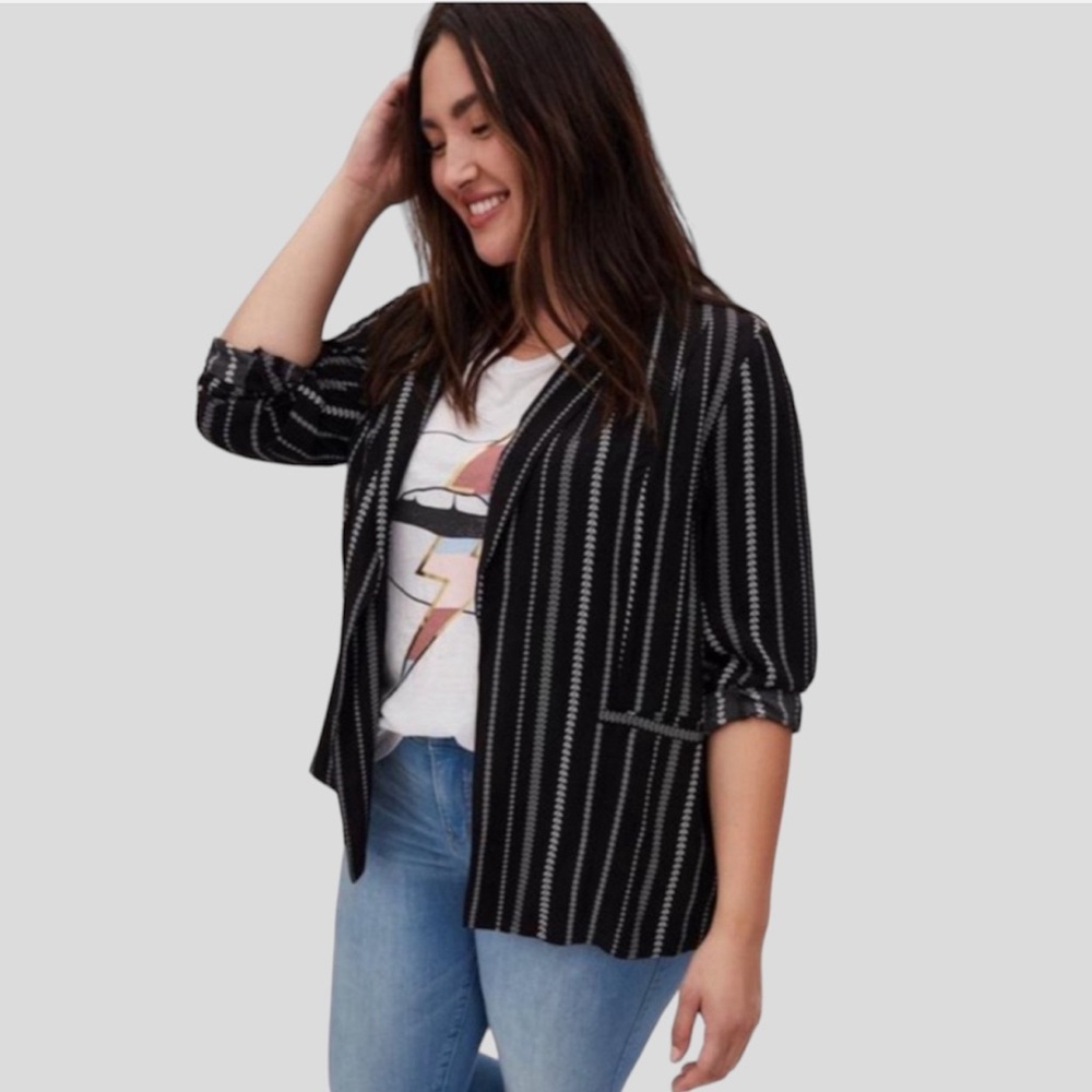 Torrid black Boyfriend blazer